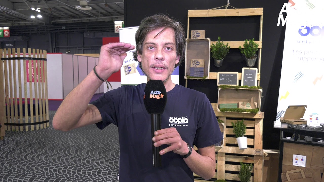 Foire de Paris 2019 : OOPLA le kit tout-en-un pour économiser l'eau