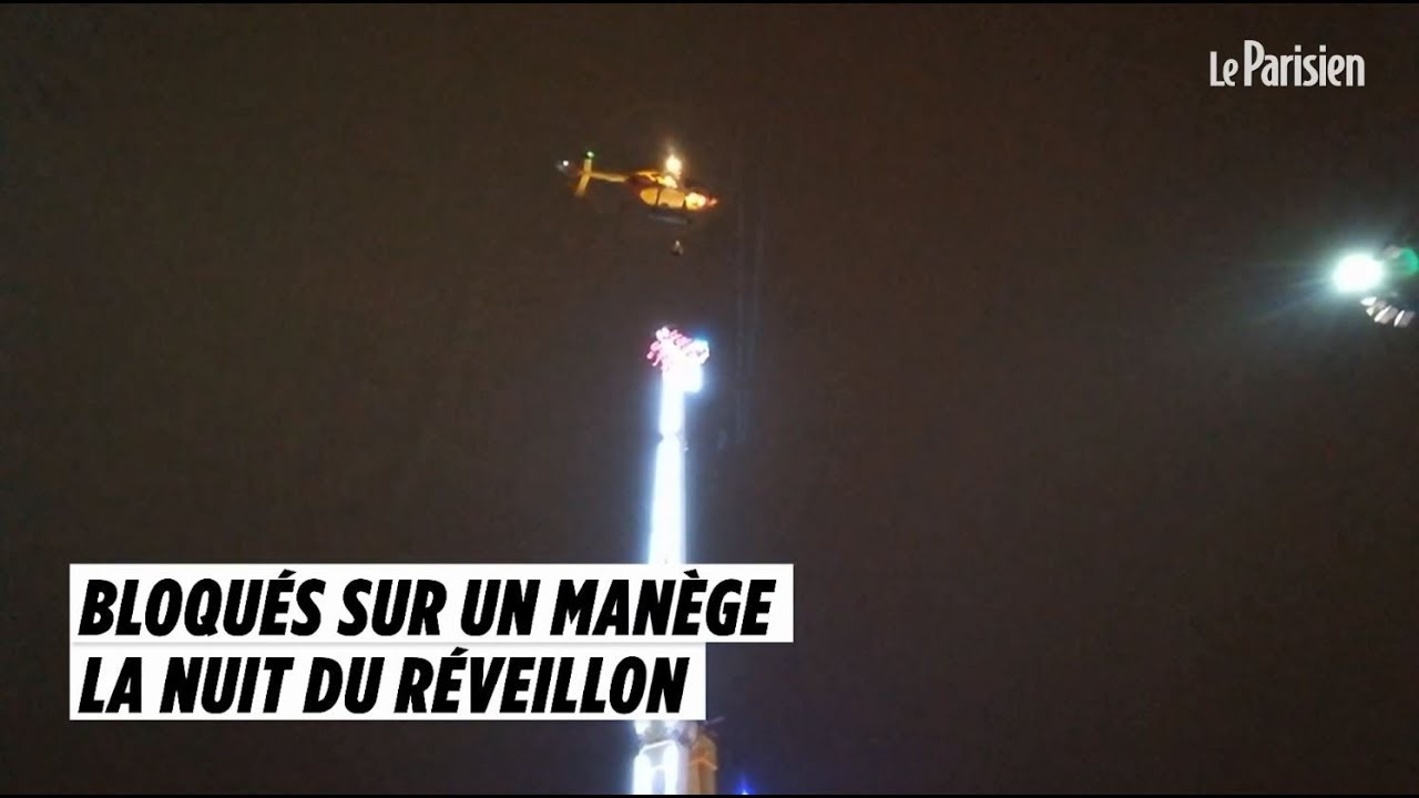 Rennes : 8 personnes bloquées sur un manège à 52 mètres de hauteur