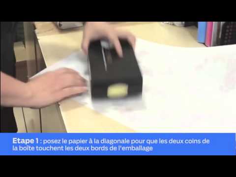 Emballer des cadeaux en 10 secondes !
