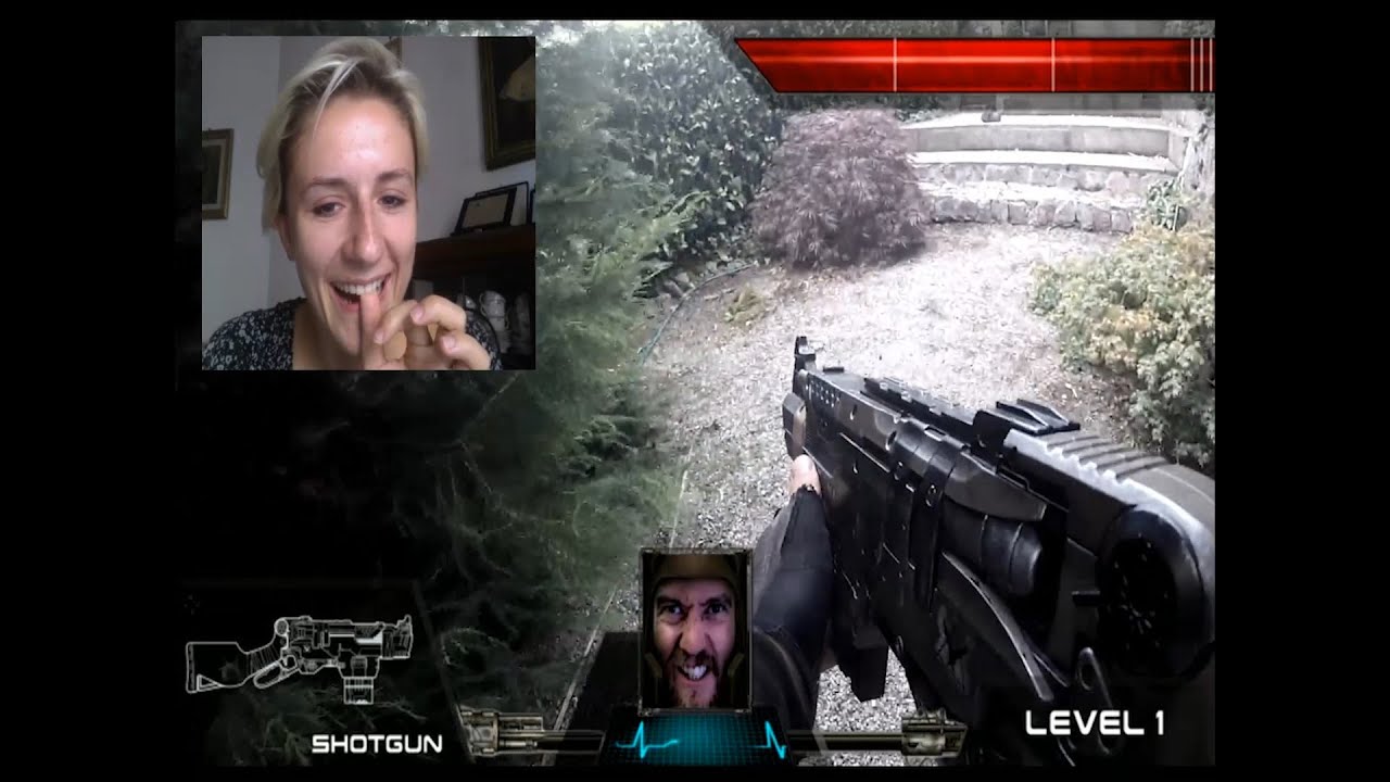Real Life First Person Shooter (Chatroulette version)