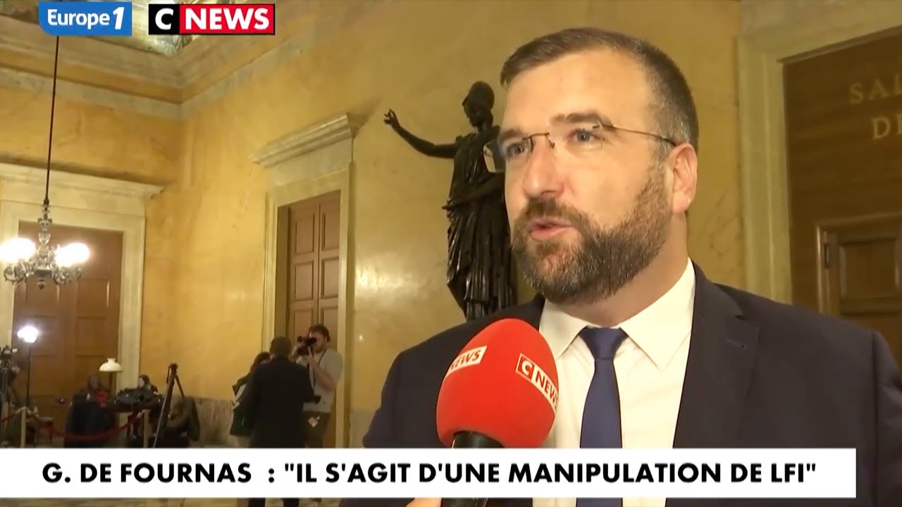 Grégoire de Fournas : "Bien évidemment, je ne m'excuserai pas"