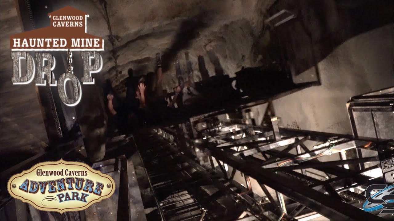 Haunted Mine Drop Featurette - Underground Drop Tower Behind the Scenes