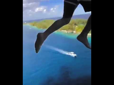 Surviving cruise ship jump off Symphony Of The Seas