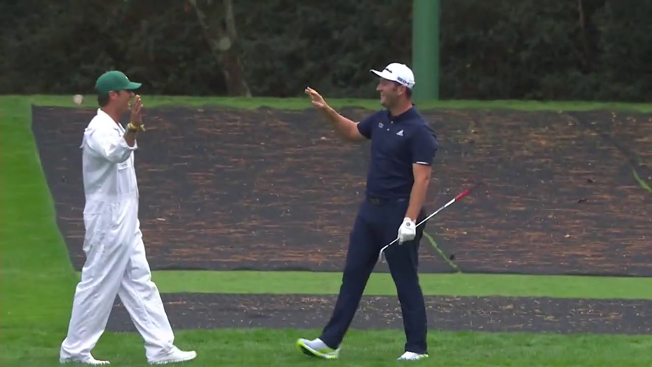 Jon Rahm skips to a hole-in-one on No. 16 | Masters Tuesday