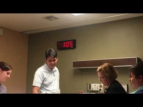 "You sure?" Surprised dad gets a boy after 3 girls