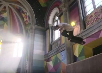 Espagne : une église est transformée en skate-park