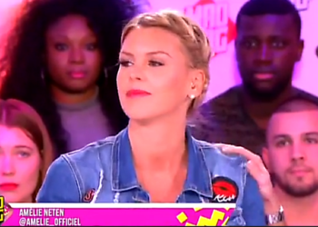 Amélie Neten, les larmes aux yeux sur le plateau du Mad Mag suite aux attentats de Bruxelles