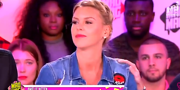 Amélie Neten, les larmes aux yeux sur le plateau du Mad Mag suite aux attentats de Bruxelles