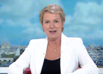 Elise Lucet émue aux larmes pour son dernier Journal de 13 Heures