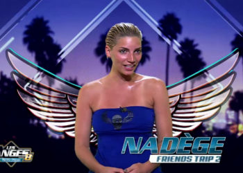 Les Anges 8 : Nadège euphorique, montre ses seins à Raphaël !