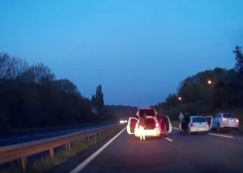 Orsay : Ils bloquent la N118 pour régler un différent !