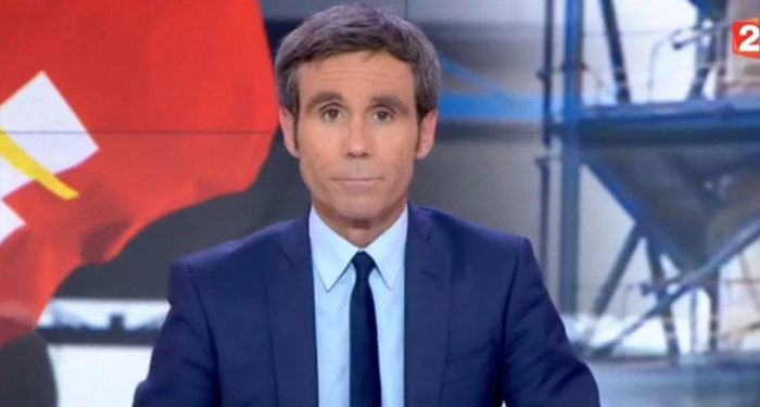 David Pujadas s’emporte en plein direct pendant le JT de France 2