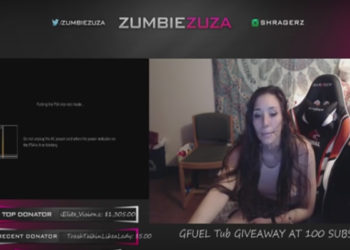 Une joueuse de Call Of Duty ivre morte vomit en direct pendant une diffusion sur Twitch !