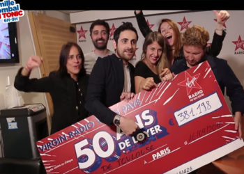 Virgin Radio : Camille Combal fait remporter 50 ans de loyer à un auditeur, du jamais vu pour une station de radio !