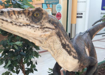 Les Ulis : Les dinosaures envahissent le centre commercial !