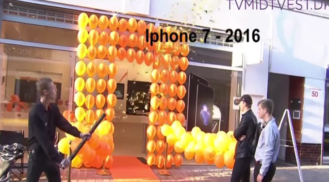 L’ouverture complètement ratée d’une boutique pour la sortie de l’Iphone 7