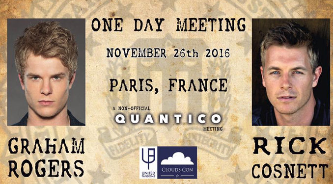 Deux acteurs de la série Quantico viennent rencontrer leurs fans à Paris !