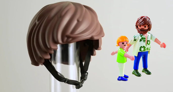 Un casque de vélo Playmobil pourrait bientôt voir le jour !