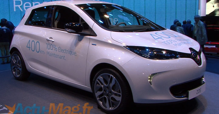Renault nous présente sa nouvelle ZOE, la voiture 100% électrique !