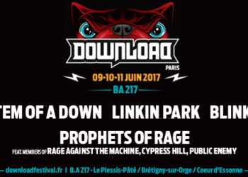 Le Download Festival 2017 se paye Linkin Park et System of a Down