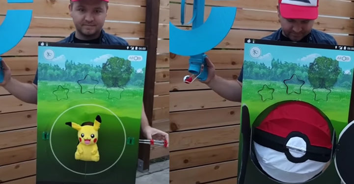 Le costume Halloween 2016 très réussi de Pokemon Go !