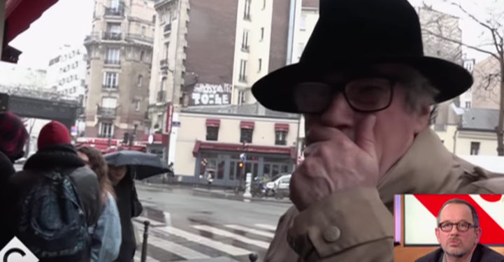 Un homme fond en larmes devant les caméras de « C à vous » en déclarant « Je vois personne d’autre, c’est Fillon ou la mort de la nation » !