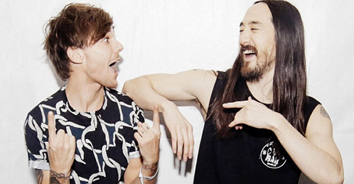 Steve Aoki & Louis Tomlinson : Le nouveau duo gagnant grâce à leur nouveau clip « Just Hold On » !
