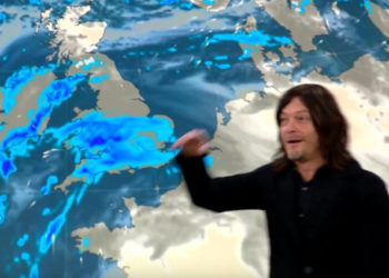 Quand Daryl (The Walking Dead) perturbe le bulletin météo sur SkyNews !