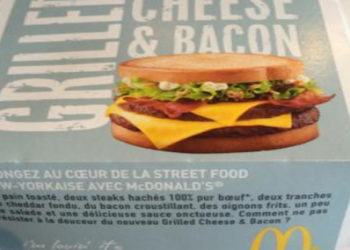 Grilled cheese & Bacon