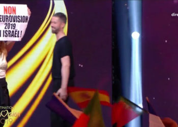 « Destination Eurovision » : Incident sur France 2 en plein direct quand des manifestants montent sur scène !