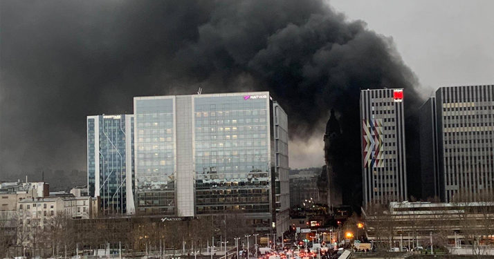 Paris : Plusieurs incendies sont survenus à proximité de Bercy ce vendredi