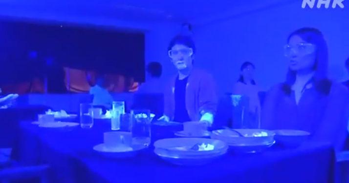 Japon. Regardez cette expérience qui montre comment se propage rapidement le coronavirus