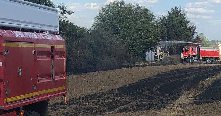 Essonne : 5 hectares partent en fumée dans un champ de Longpont-sur-Orge