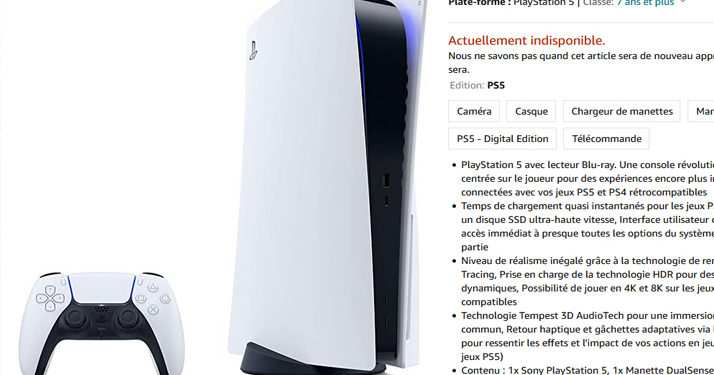 Sortie de la Playstation 5 : Les sites e-commerce ont montré leurs limites face à l’affluence
