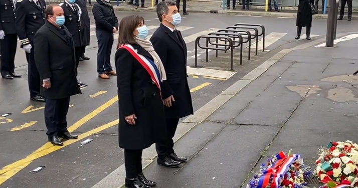 Attentats de janvier 2015 : Anne Hidalgo et Gérald Darmanin ont participé aux commémorations, six ans après les faits