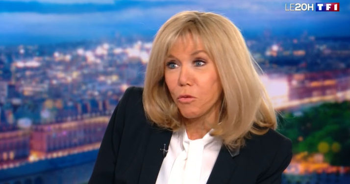20 Heures de TF1. Brigitte Macron a attiré plus de 8 millions de téléspectateurs