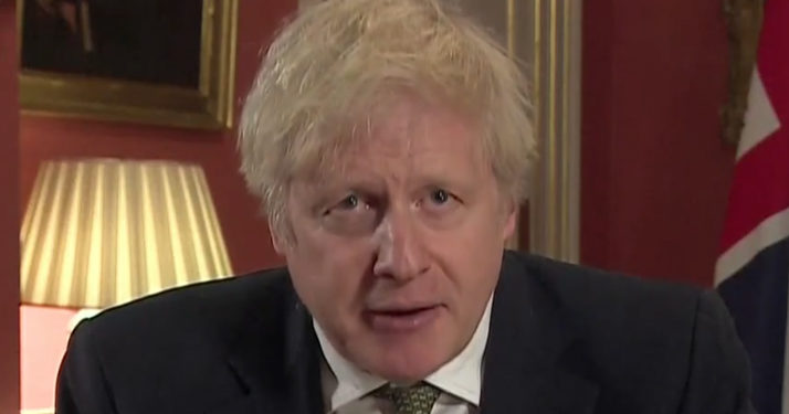 Le Premier ministre britannique, Boris Johnson, annonce un reconfinement total en Angleterre