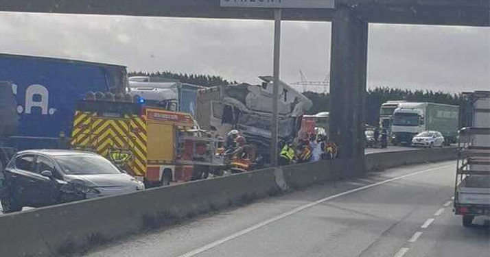 Essonne : La nationale 20 en partie fermée après un grave accident de la route à Avrainville