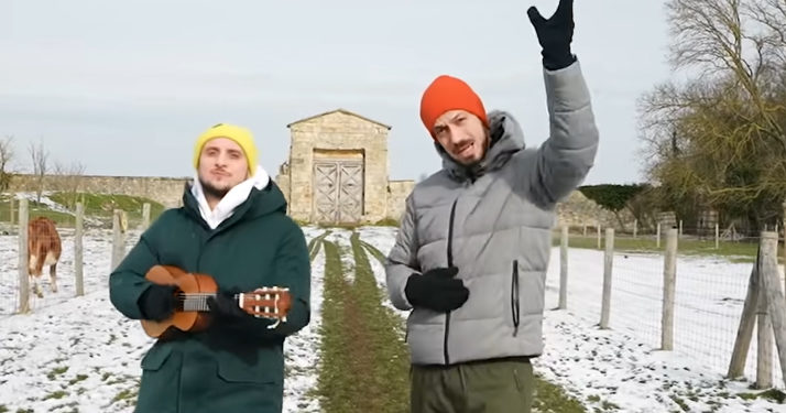 Pari réussi pour Mc Fly et Carlito qui ont relevé le défi lancé par Emmanuel Macron