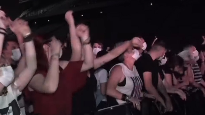 5000 spectateurs ont participé au premier concert test à l’AccorHotels Arena de Paris