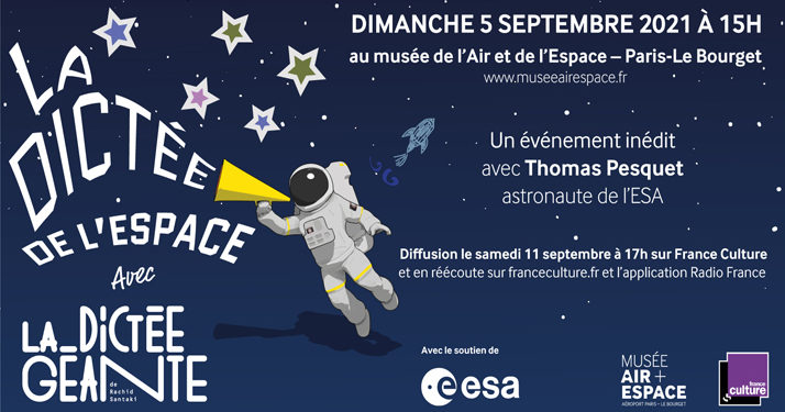 Depuis l’ISS, Thomas Pesquet sera aux commandes de « La dictée de l’espace » ce dimanche