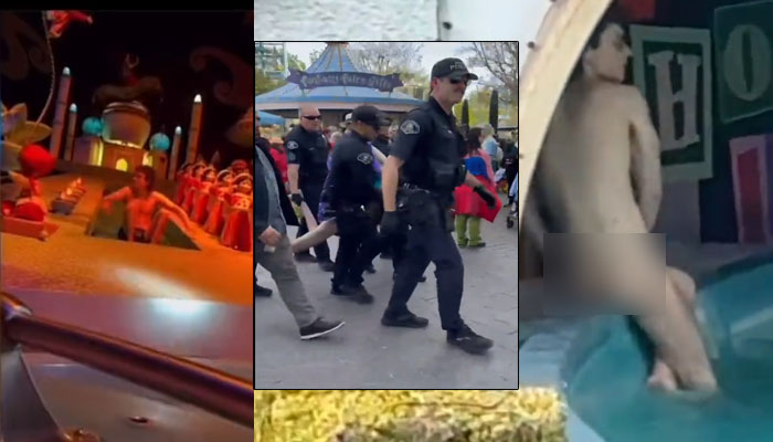 Un jeune homme filmé en train de déambuler tout nu dans l&rsquo;attraction des poupée « It’s A Small World » à Disneyland en Californie