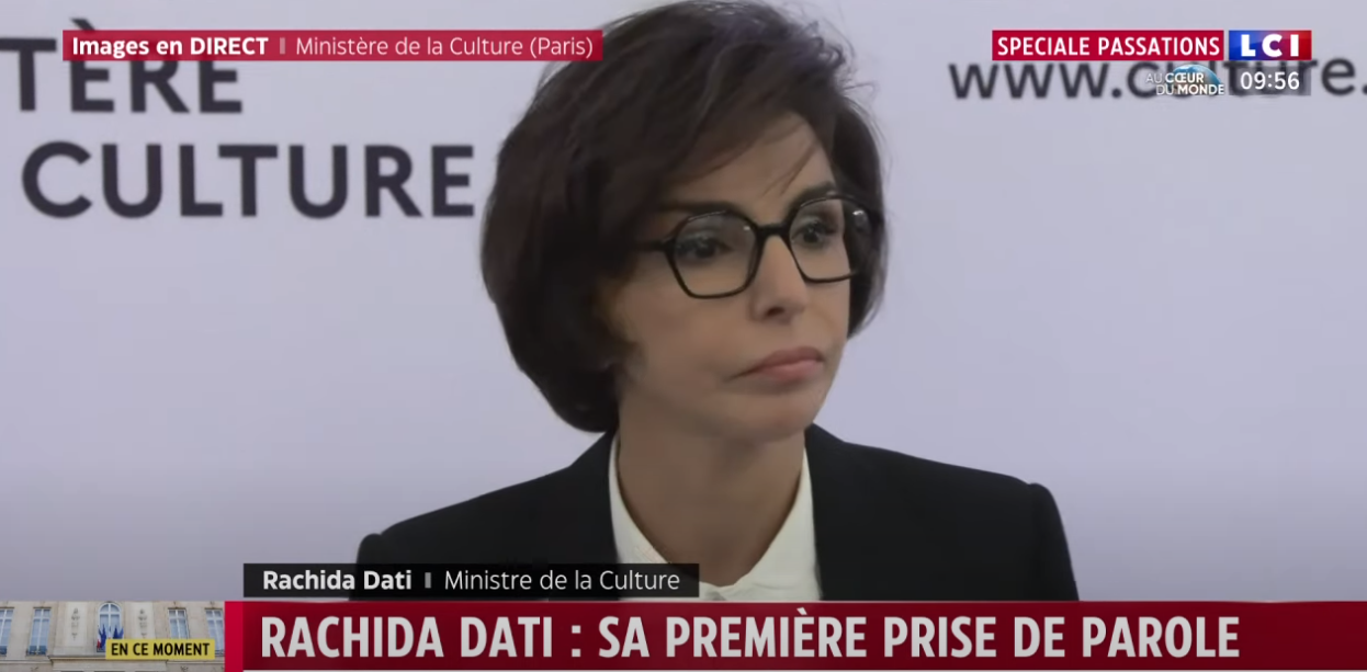 Rachida Dati nommée ministre de la Culture : Une entrée surprenante au sein de l&rsquo;exécutif sous Emmanuel Macron