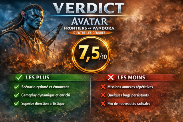 TEST Avatar : Frontiers of Pandora – D’Entre les Cendres 1