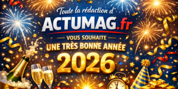 Toute la rédaction d’Actumag.fr vous souhaite une très belle année 2026