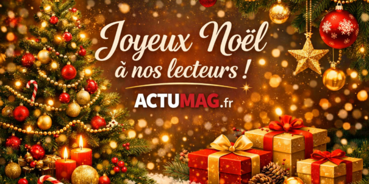 Actumag vous souhaite un Joyeux Noël !