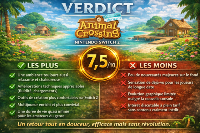 [TEST] Animal Crossing: New Horizons - Nintendo Switch 2 Edition 1