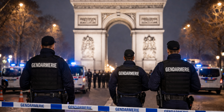 Agression au couteau sous l’Arc de Triomphe : un gendarme visé, l’assaillant décède après avoir été neutralisé