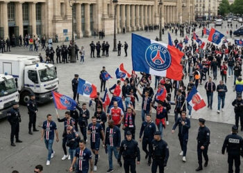 Finale PSG-Arsenal : 8 000 policiers et gendarmes mobilisés à Paris, sécurité renforcée dans les gares