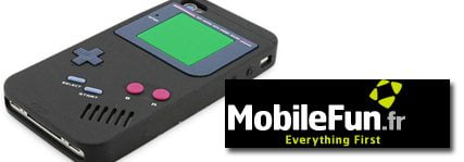 Zoom sur la coque « Retro Game Boy » by Mobilefun